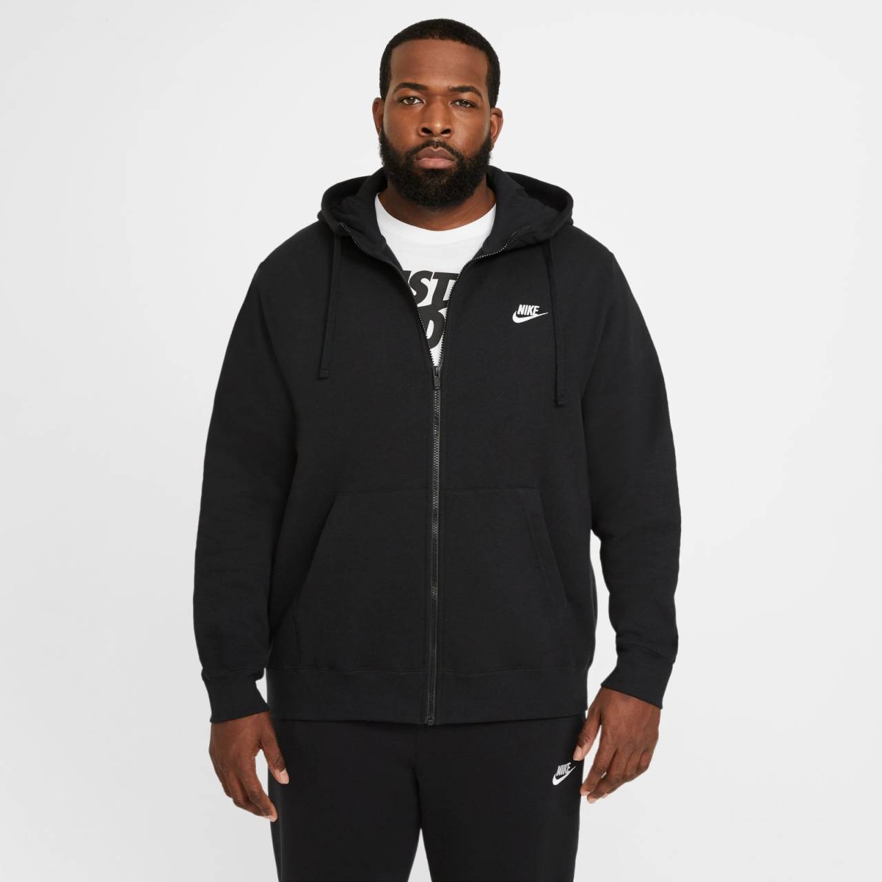 Nike Sportswear Club Fleece Mens Full-Zip Hoodie XL.