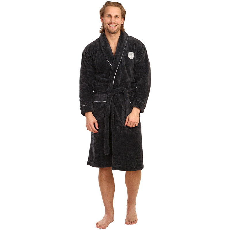 Albornoz de hombre L&L gris oscuro (Borys) M.