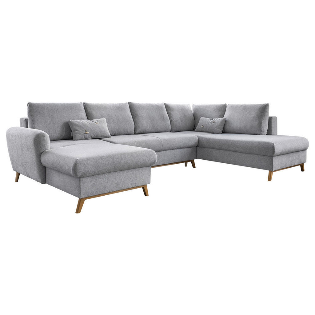 MID.YOU SEDACIA SÚPRAVA, textil, svetlosivá.