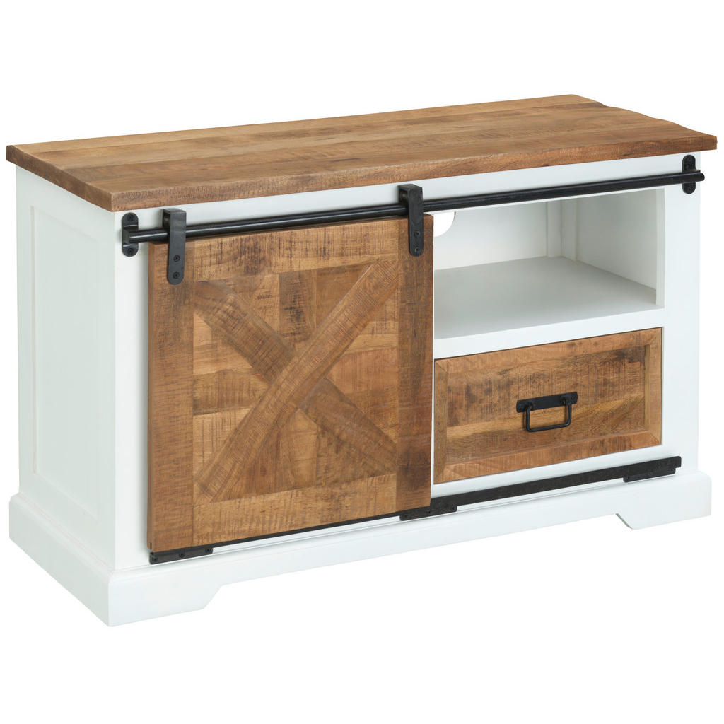 MID.YOU TV DIEL, biela, 105/63/45 cm.