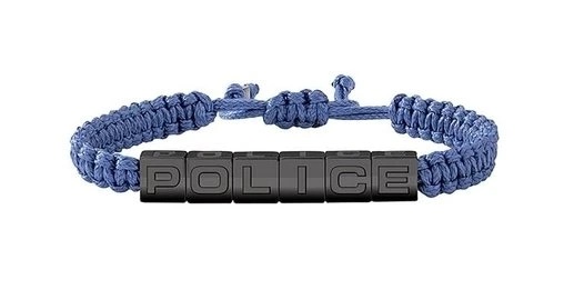 Police Modrý textilný náramok Rackwick PJ26453BSUN02.