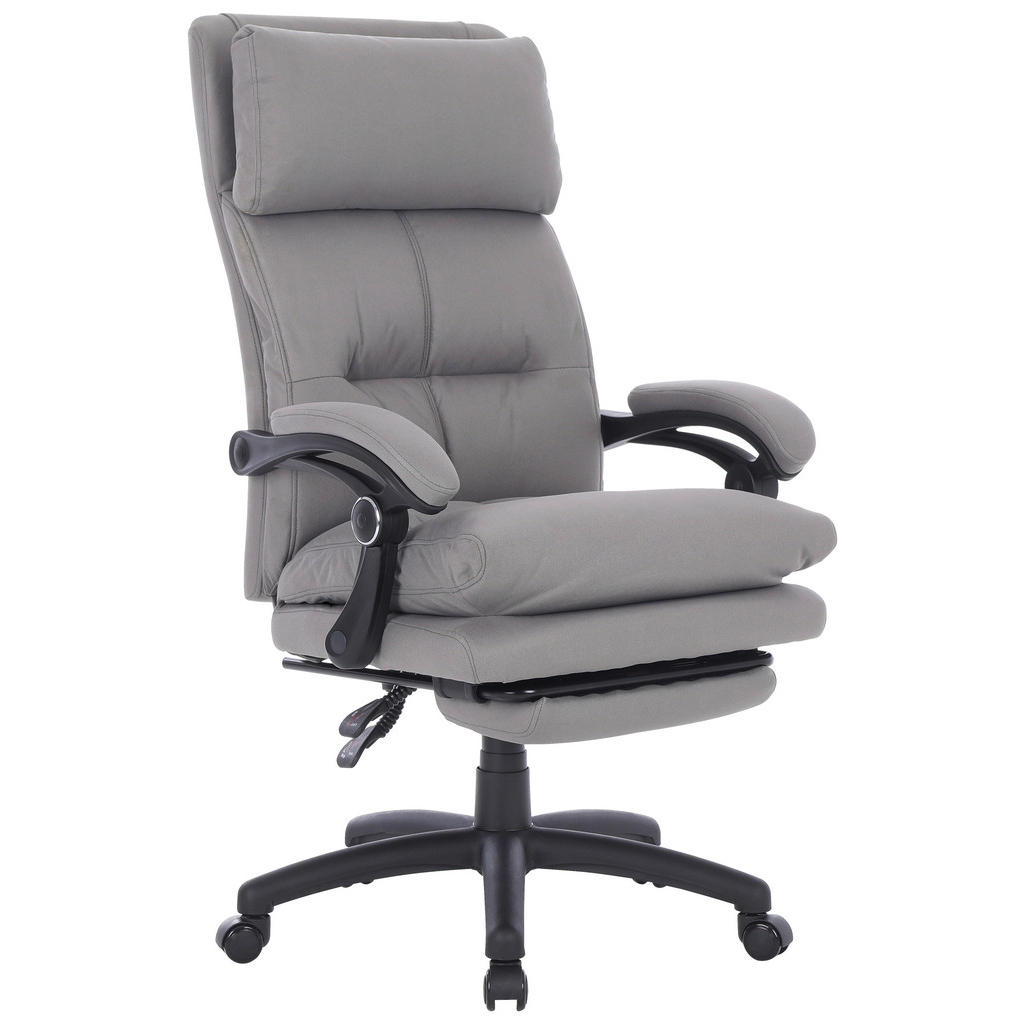 MID.YOU KANCELÁRSKE KRESLO, mikrovlákno, sivá.