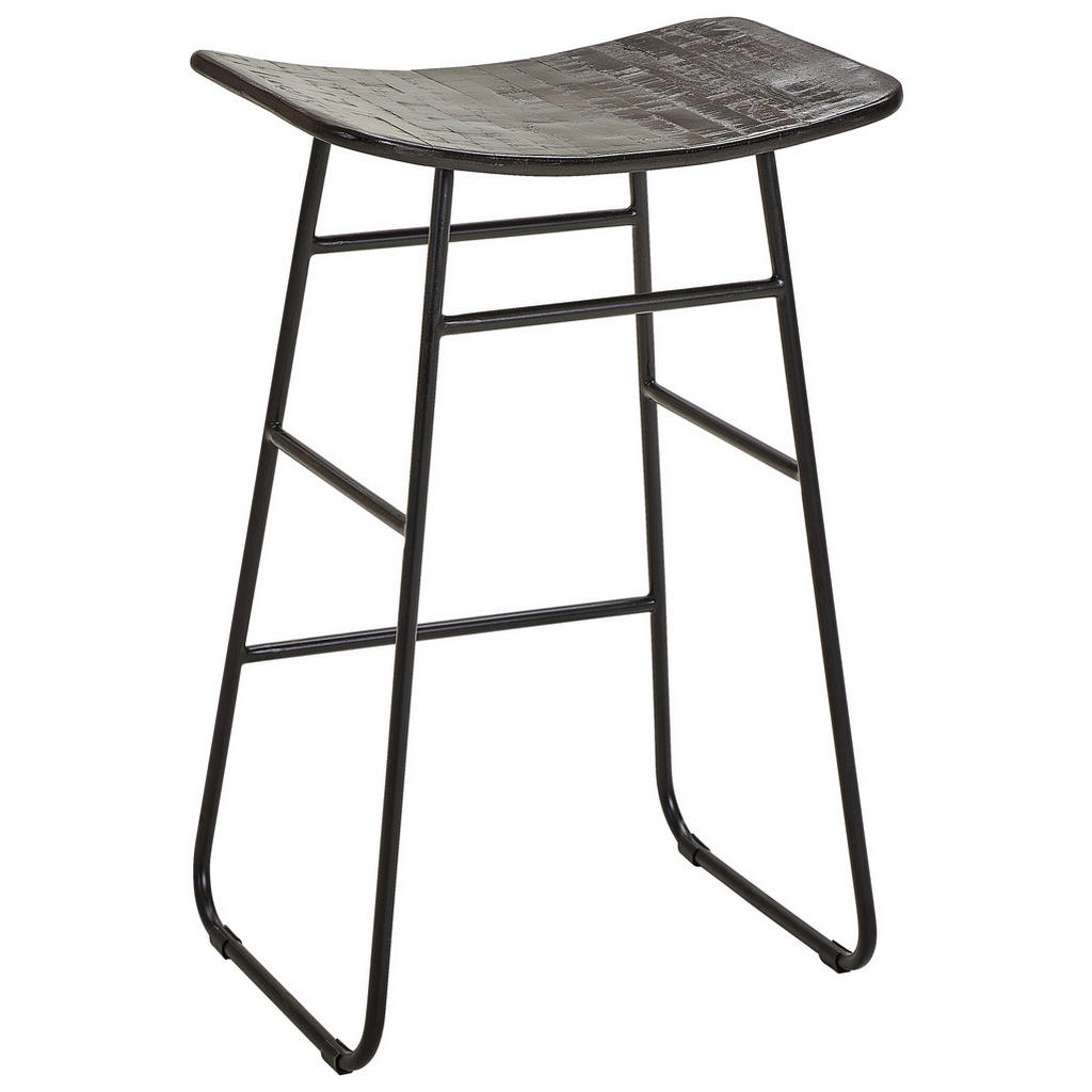 Carryhome BAROVÁ STOLIČKA, čierna, tmavohnedá.