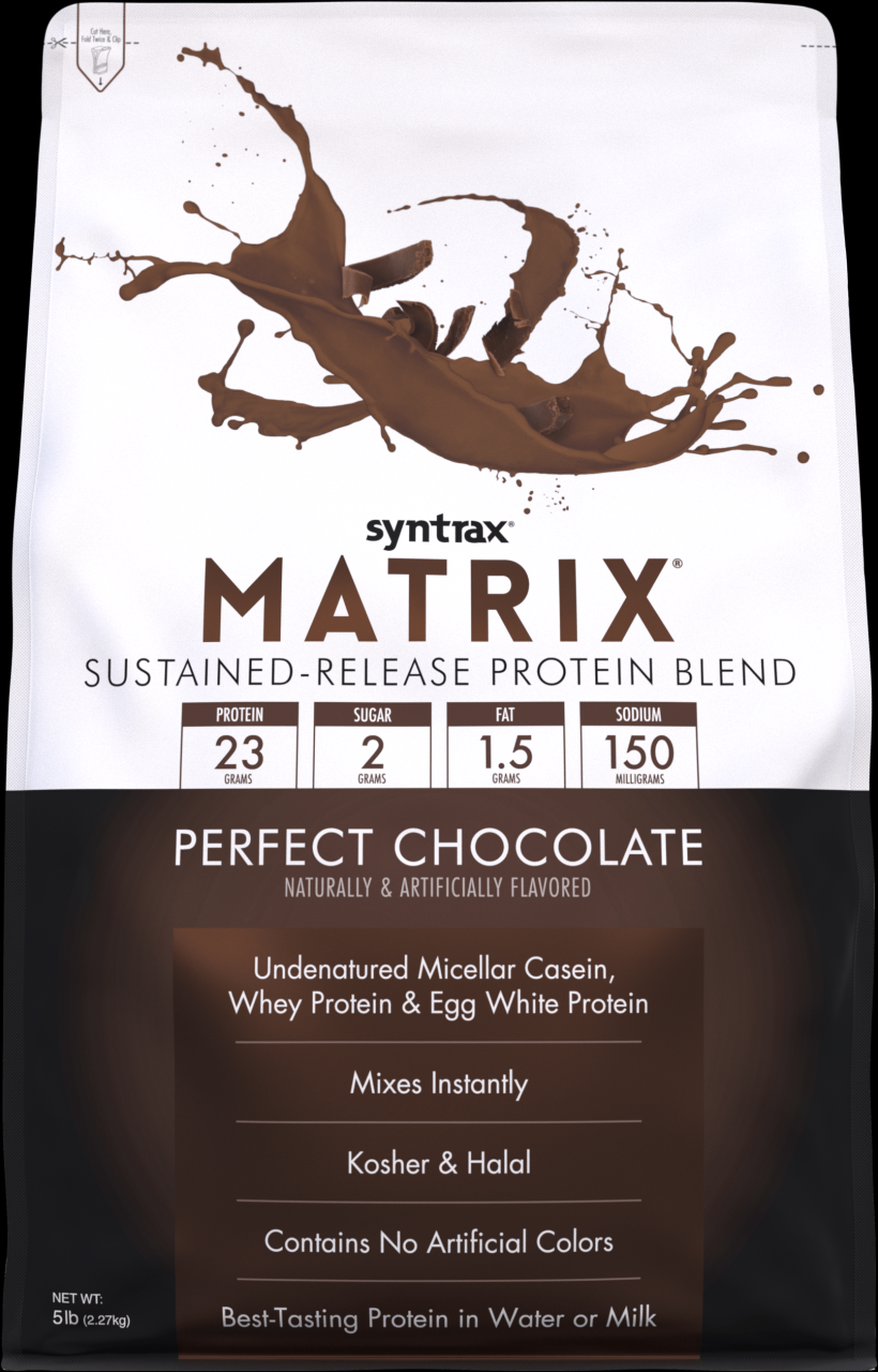 Syntrax Matrix 5.0 2270 g milk chocolate.