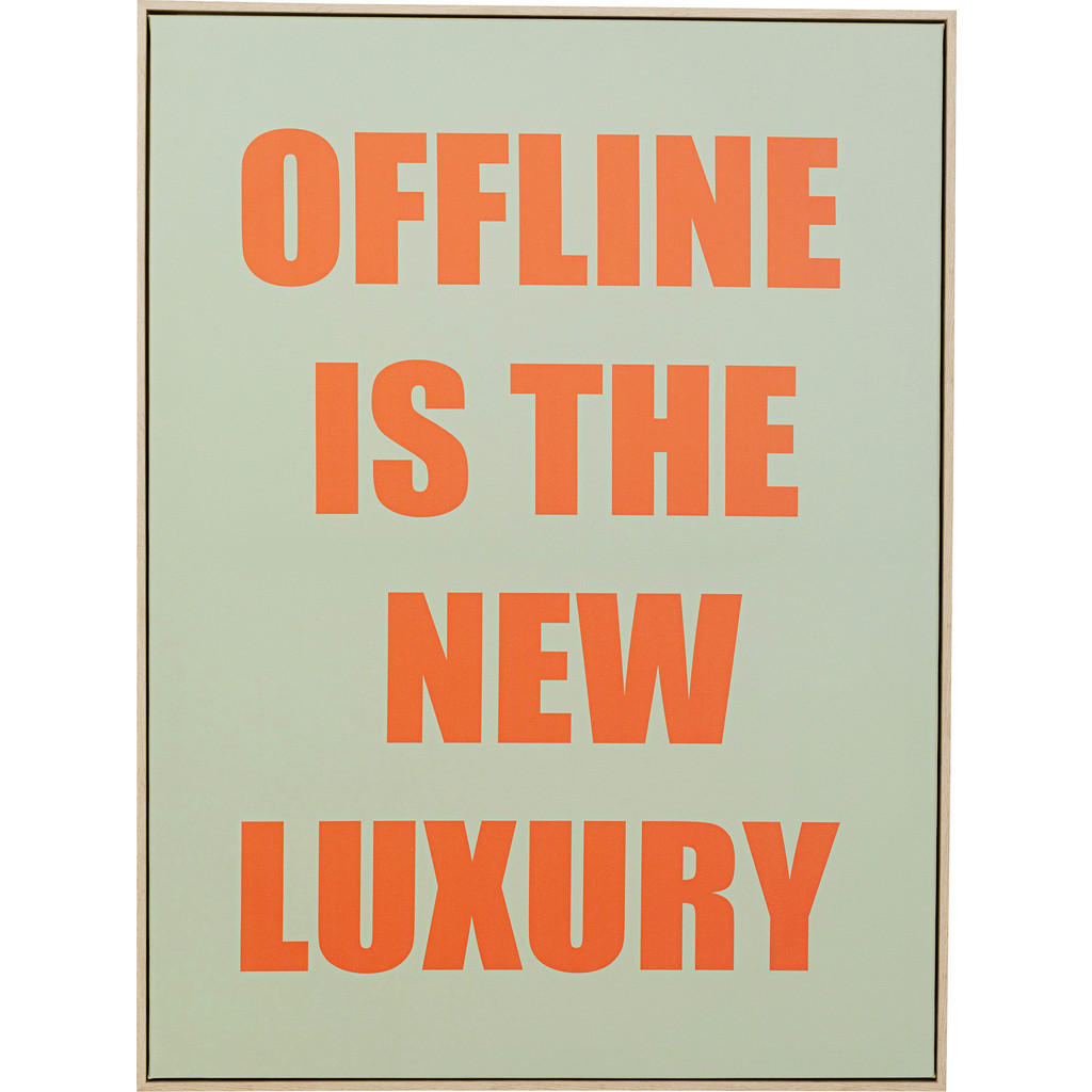 Kare-Design OBRAZ, text, 60/80/4 cm.