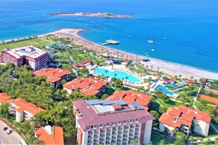 Turecko Alanya Justiniano Club Park Conti 5 dňový pobyt All Inclusive Letecky Letisko: Praha June 2026 ( 8/06/26-12/06/26)