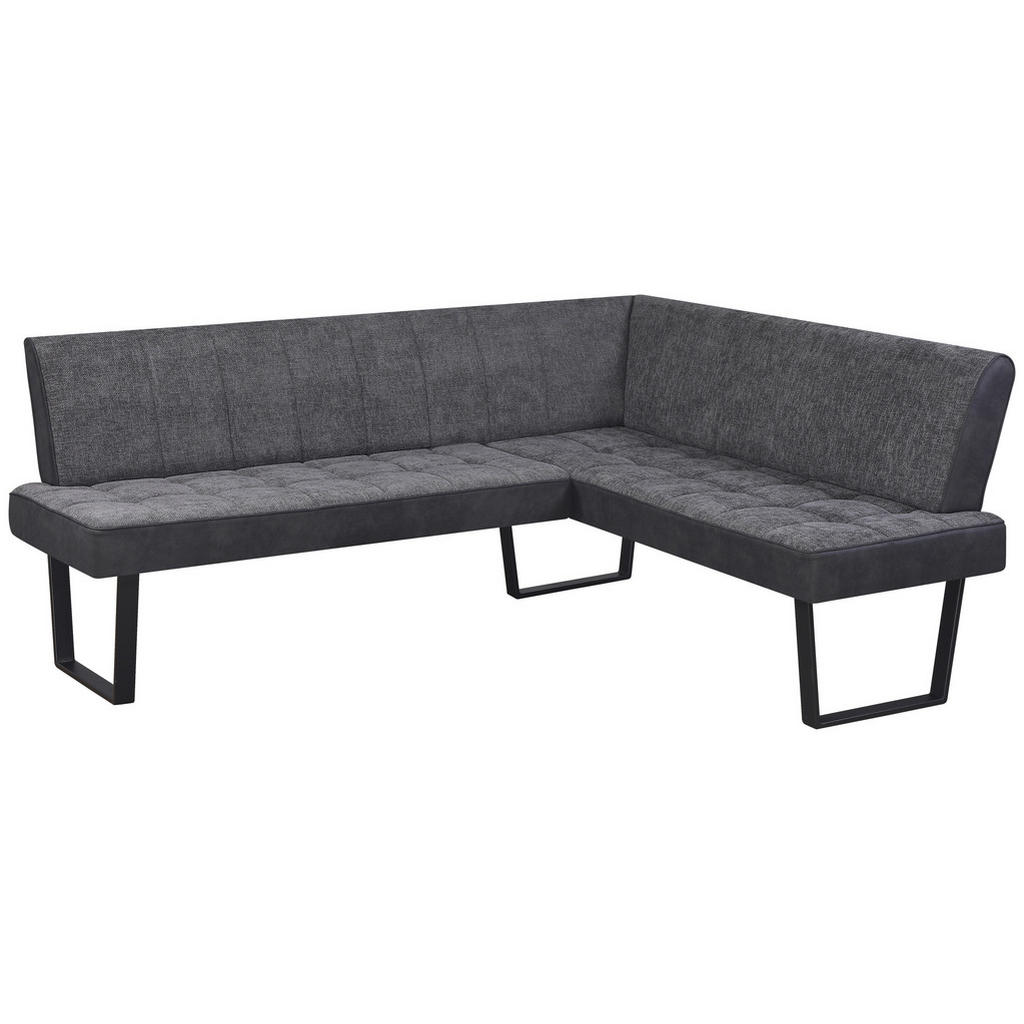 MID.YOU ROHOVÁ LAVICA, sivá, čierna.