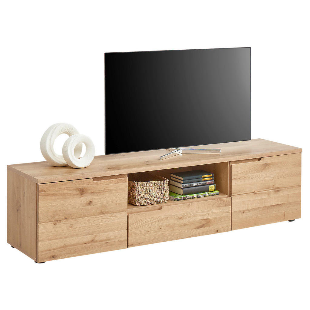 Linea Natura NÍZKA KOMODA, dub, farba duba, 165/42/40 cm.