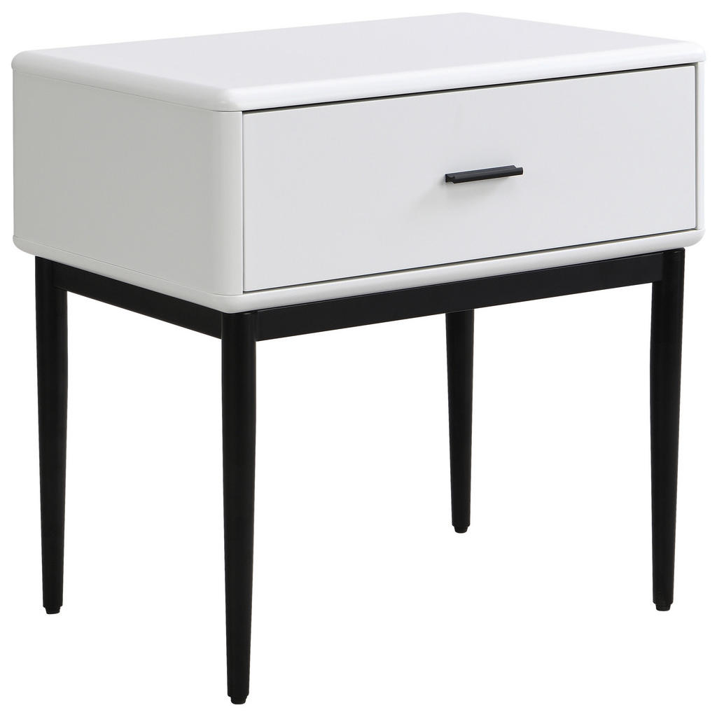 Livetastic NOČNÝ STOLÍK, biela, 54/55/40 cm.