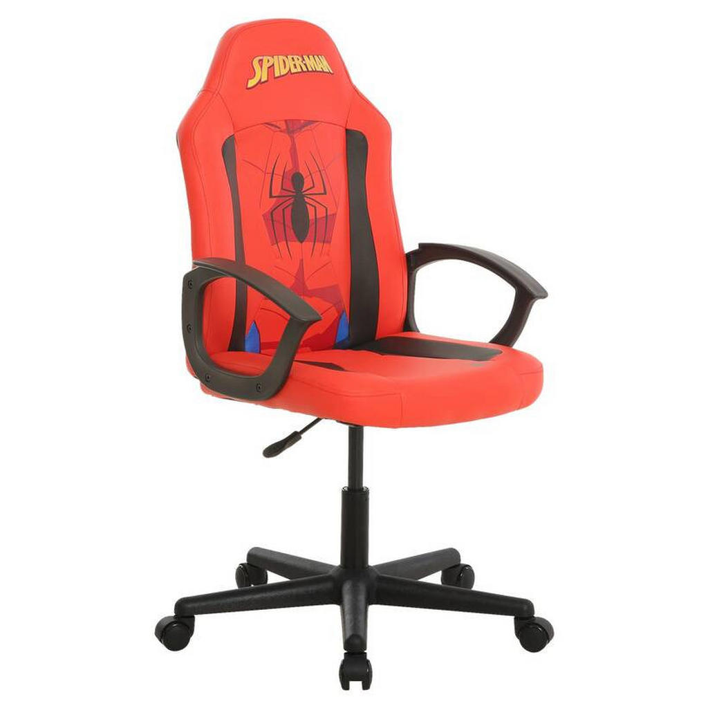 Marvel HERNÁ STOLIČKA, kožený vzhľad, žltá, červená, čierna.