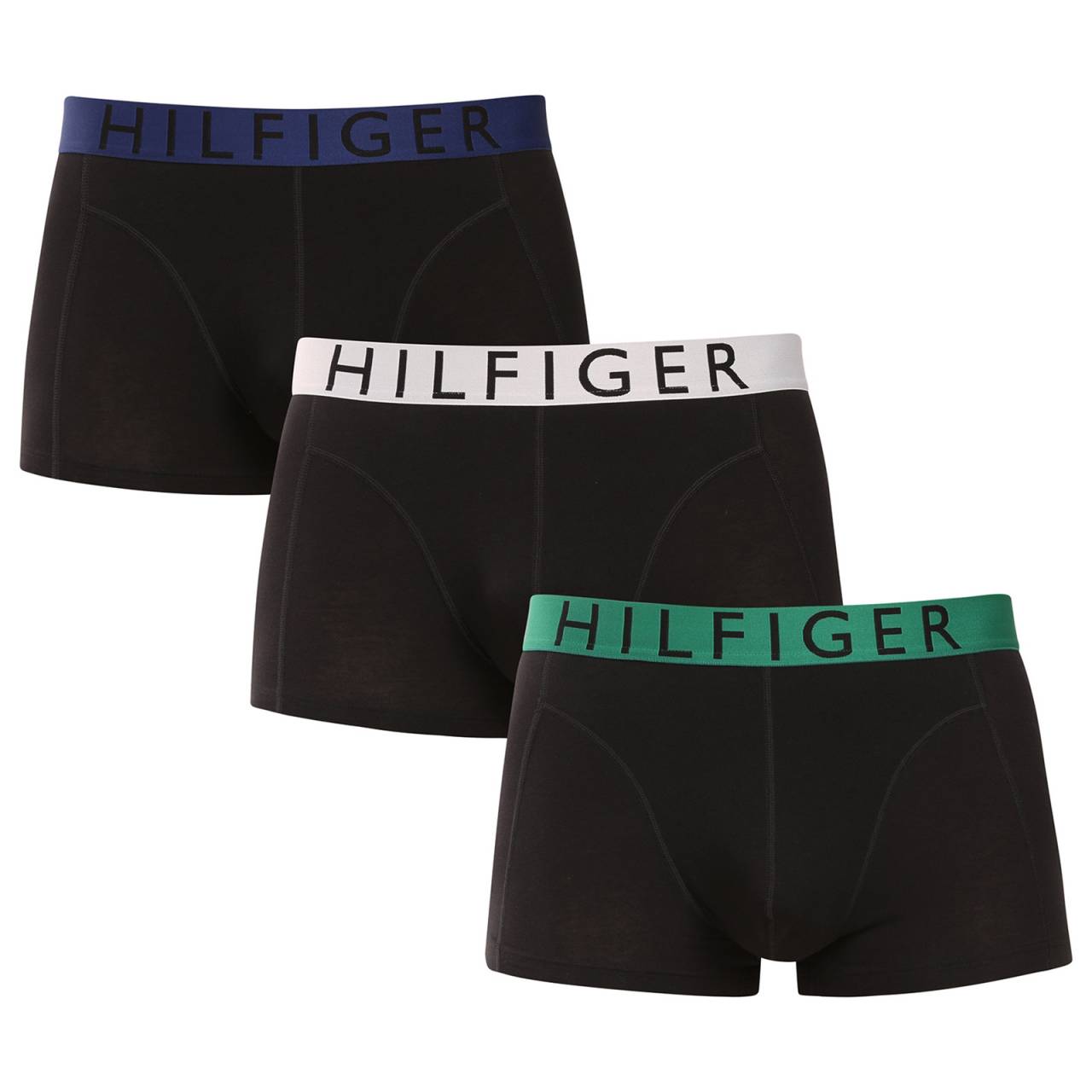 3PACK pánske boxerky Tommy Hilfiger čierné (UM0UM03465 0T0) XXL, trenky.
Doprajte si nadčasový štýl a špičkový komfort s pánskymi boxerkami od značky Tommy Hilfiger.
Prémiový materiál pre maximálne pohodlie
Boxerky Tommy Hilfiger sú vyrobené z jemnej, na dotyk veľmi príjemnej bavlny s prímesou elastanu, ktorý im dodáva pružnosť a dlhú životnosť.
Ikonyický štýl a precízny strih
Boxerky majú dlhšie nohavičky, ktoré sa nevyhrávajú a poskytujú dostatočné zakrytie a komfort.
Prečo by vám boxerky Tommy Hilfiger nemali chýbať

Prémiová bavlna s elastanom: Mäkká, priedušná a pohodlná na celodenné nosenie.
Dlhšie nohavičky a vyšívaný guma: Stabilita, štýl a žiadne rolovanie.
Elegantný a nadčasový dizajn: Skvelé na každodenné aj špeciálne príležitosti.

Spodná bielizeň Tommy Hilfiger je zárukou najvyššej kvality
Značka Tommy Hilfiger sa stala ikonou amerického obliekania pred takmer 40 rokmi a jej farebnosť v odtieňoch modrej, červenej a bielej je rozpoznateľná na prvý pohľad.
Ako sa starať o boxerky Tommy Hilfiger

Pranie: Per na 30 °C.
Sušenie: Boxerky možno sušiť v sušičke pri nízkej teplote.
Žehlenie: V prípade potreby je možné ich žehliť na nižšiu teplotu.

Tip: Nájdenie ideálneho kúsku spodnej bielizne môže byť niekedy náročné.