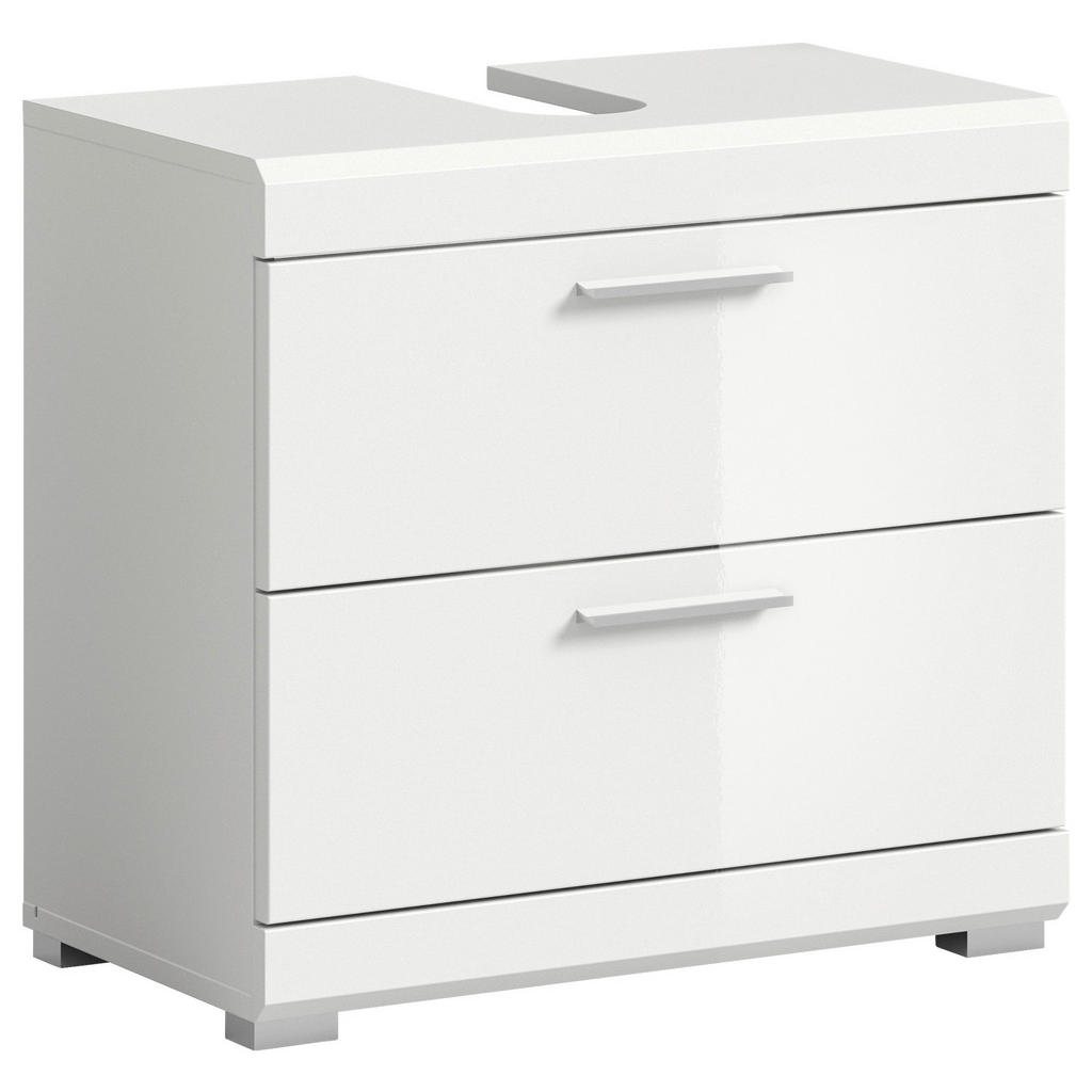 MID.YOU SKRINKA POD UMÝVADLO, biela s vysokým leskom, 60/56/34 cm.