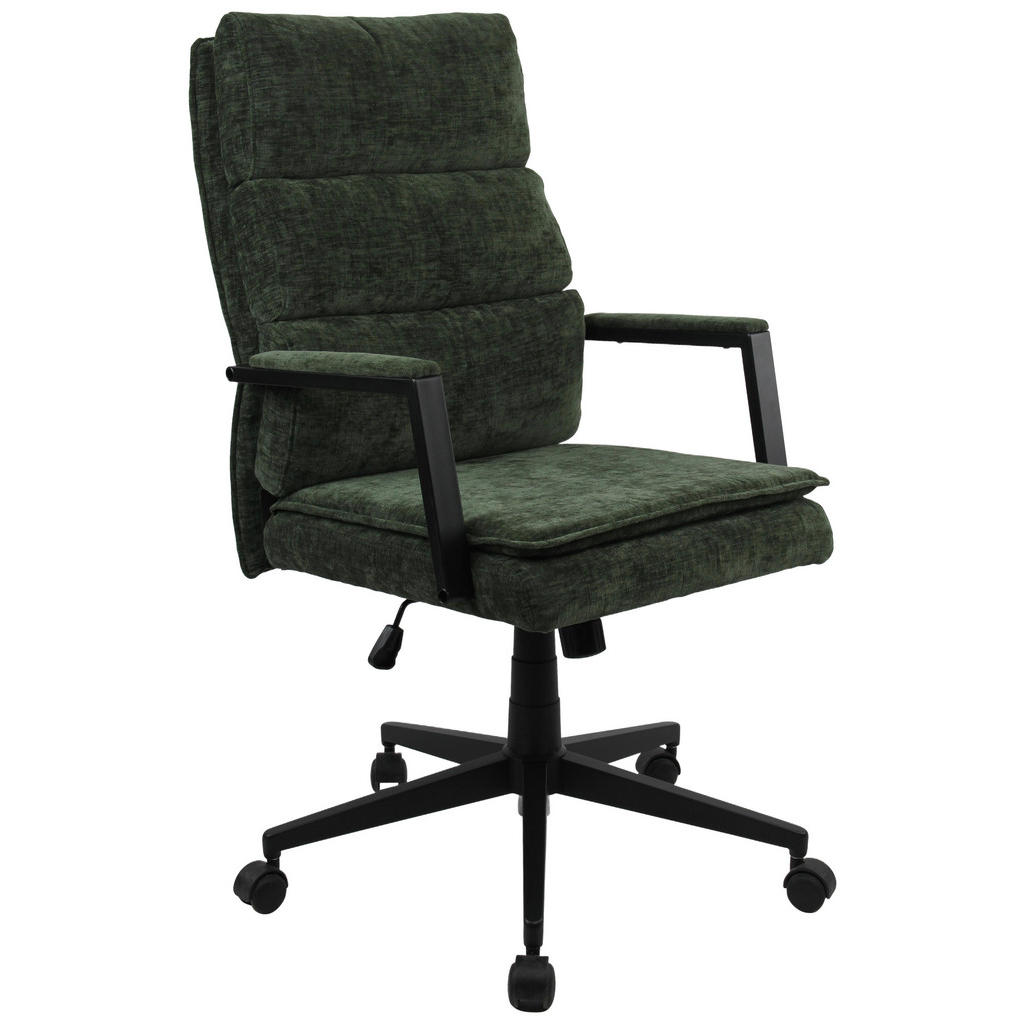 MID.YOU KANCELÁRSKE KRESLO, tkaná textília, zelená.