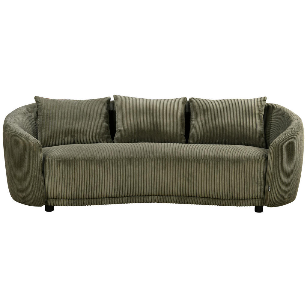 Carryhome TROJMIESTNA POHOVKA, plast, textil, olivovozelená.