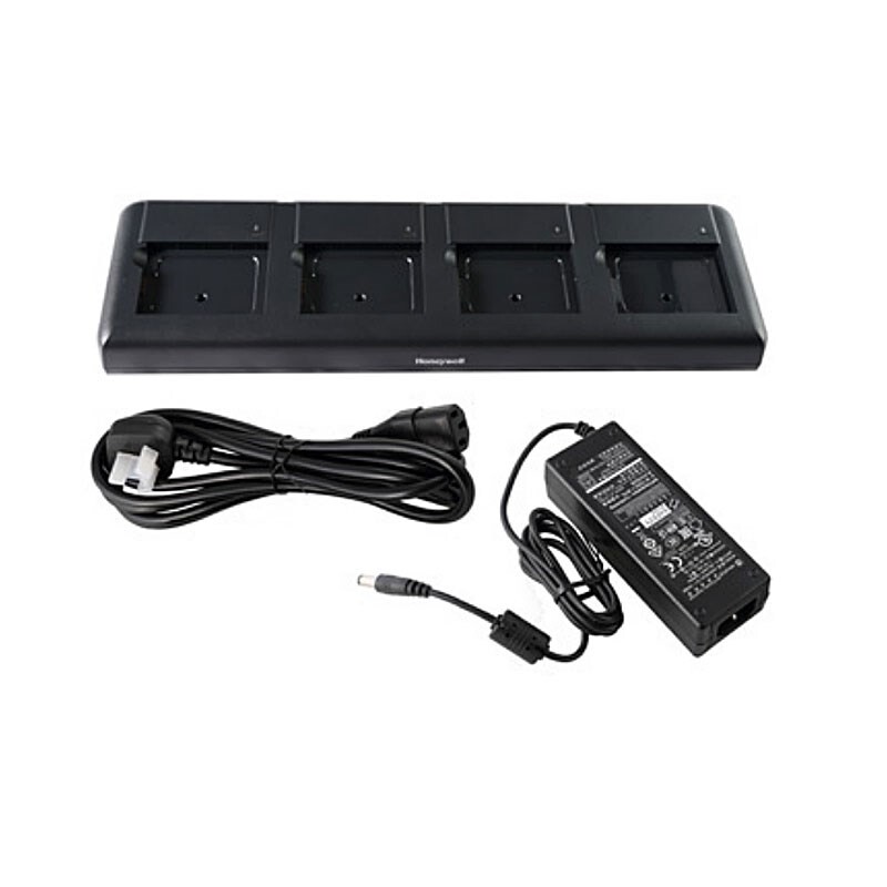 Honeywell battery charging station EDA50-QBC-3, 4 slots.