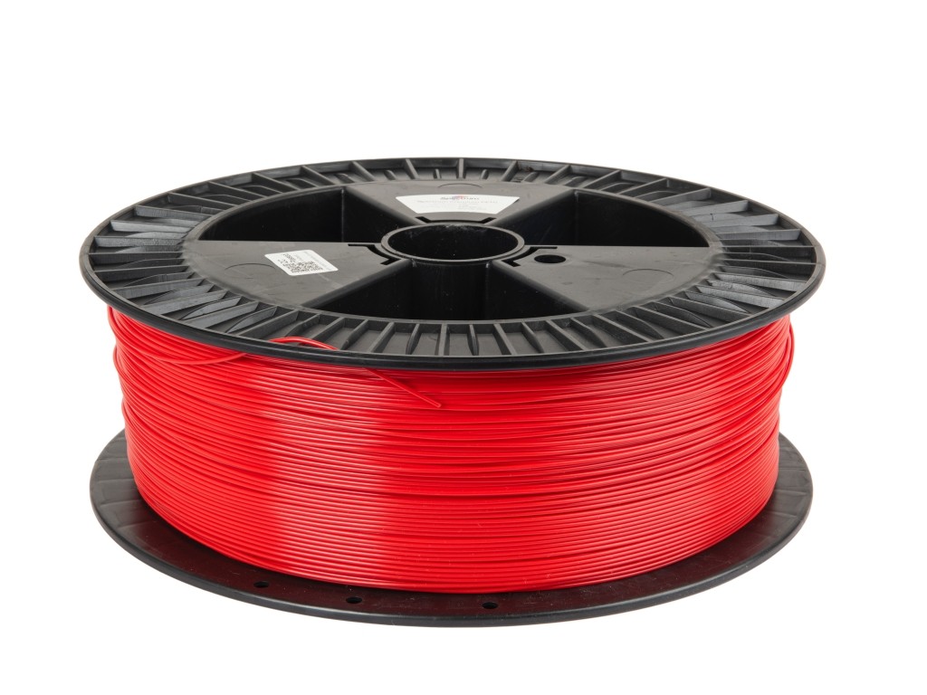 Spectrum 80691 3D filament, PCTG Premium, 1,75mm, 4500g, TRAFFIC RED.
Filament Spectrum Premium PCTG je vynikajúcou alternatívou k PET-G, ktorý je vo svete 3D tlače dobre známy.
Filament PCTG, ktorý patrí do rovnakej skupiny materiálov – kopolyesterov, sa vyznačuje podobnou jednoduchosťou tlače ako PET-G.
Diely vyrobené s použitím transparentných farieb Spectrum Premium PCTG sa vyznačujú väčšou priehľadnosťou než ich náprotivky vyrobené s použitím PET-G.
To znamená, že možno dosiahnuť takmer priehľadný efekt s malým počtom obrysov.
Pre tlač nie je nutná vyhrievaná pracovná komora.

Vlastnosti materiálu

Teplotná odolnosť HDT – 76 °C
vyššia rázová pevnosť ako u PET-G Premium
vyššia priehľadnosť ako Premium PET-G (platí pre transparentné farby).
ľahká tlač, spracovanie a konečná úprava
chemická odolnosť
vysoká rozmerová presnosť tlačených dielov
hydrofóbny, bez zápachu
vynikajúci tlačový povrch



Aplikácie

vizuálne a funkčné prototypovanie
testovanie vhodnosti
konceptuálne modely
výrobné nástroje