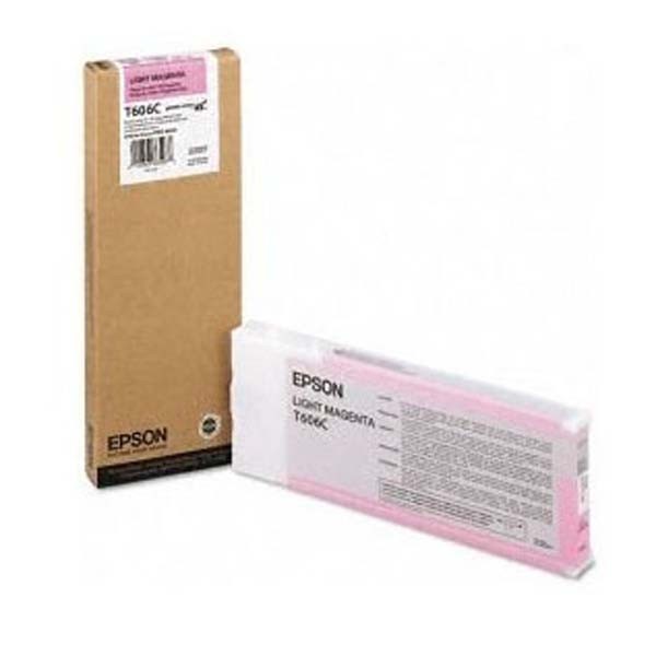 Epson C13T606C00 svetlo purpurová (light magenta) originálna cartridge.
Originálna cartridge = záruka priamo od výrobcu tlačiarne
100 % použitie v tlačiarni - spoľahlivá a bezproblémová tlač
Použitím originálnej náplne predlžujete životnosť tlačiarne
Overená špičková kvalita - jasný a čitateľný text, jemná grafika, kvalitnejšie obrázky
Použitie originálnej kazety ponúka rýchly a vysoký výkon a pritom stabilné výsledky = EFEKTÍVNA TLAČ
Jednoduchá inštalácia a údržba
Zabezpečujeme bezplatnú recykláciu originálnych náplní
Garancia Vašej spokojnosti s použitím našej originálnej náplne

Kód výrobcu: C13T606C00