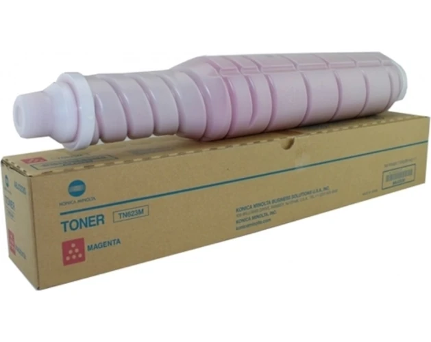 Konica Minolta TN623 A8J3350 purpurový (magenta) originálny toner.
Originálny toner = záruka priamo od výrobcu tlačiarne
100 % použitie v tlačiarni - bezproblémové fungovanie s vašou tlačiarňou
Použitím originálnej náplne predlžujete životnosť tlačiarne
Osvedčená špičková kvalita - vysoko kvalitná a spoľahlivá tlač originálnou tlačovou kazetou od prvej do poslednej stránky
Trvalé a profesionálne výsledky tlače - dlhodobá udržateľnosť tlače
Kratšia prodleva pri tlači stránok
Garancia Vašej spokojnosti s použitím našej originálnej náplne
Zabezpečujeme bezplatnú recykláciu originálnych náplní
Zlyhanie náplne v menej ako 1% prípadov
Jednoduchá a rýchla výmena náplne

Kód výrobcu: A8J3350