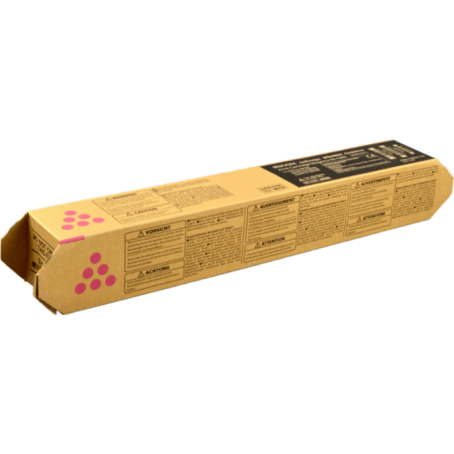 Ricoh 842384 purpurový (magenta) originální toner.
Originálny toner = záruka priamo od výrobcu tlačiarne
100 % použitie v tlačiarni - bezproblémové fungovanie s vašou tlačiarňou
Použitím originálnej náplne predlžujete životnosť tlačiarne
Osvedčená špičková kvalita - vysoko kvalitná a spoľahlivá tlač originálnou tlačovou kazetou od prvej do poslednej stránky
Trvalé a profesionálne výsledky tlače - dlhodobá udržateľnosť tlače
Kratšia prodleva pri tlači stránok
Garancia Vašej spokojnosti s použitím našej originálnej náplne
Zabezpečujeme bezplatnú recykláciu originálnych náplní
Zlyhanie náplne v menej ako 1% prípadov
Jednoduchá a rýchla výmena náplne

Kód výrobcu: 842384