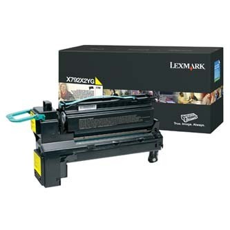 Lexmark X792X2YG žltý (yellow) originálny toner.
Originálny toner = záruka priamo od výrobcu tlačiarne
100 % použitie v tlačiarni - bezproblémové fungovanie s vašou tlačiarňou
Použitím originálnej náplne predlžujete životnosť tlačiarne
Osvedčená špičková kvalita - vysoko kvalitná a spoľahlivá tlač originálnou tlačovou kazetou od prvej do poslednej stránky
Trvalé a profesionálne výsledky tlače - dlhodobá udržateľnosť tlače
Kratšia prodleva pri tlači stránok
Garancia Vašej spokojnosti s použitím našej originálnej náplne
Zabezpečujeme bezplatnú recykláciu originálnych náplní
Zlyhanie náplne v menej ako 1% prípadov
Jednoduchá a rýchla výmena náplne

Kód výrobcu: X792X2YG