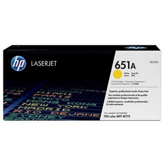 HP 651a CE342A žltý (yellow) originálny toner.
Originálny toner = záruka priamo od výrobcu tlačiarne
100 % použitie v tlačiarni - bezproblémové fungovanie s vašou tlačiarňou
Použitím originálnej náplne predlžujete životnosť tlačiarne
Osvedčená špičková kvalita - vysoko kvalitná a spoľahlivá tlač originálnou tlačovou kazetou od prvej do poslednej stránky
Trvalé a profesionálne výsledky tlače - dlhodobá udržateľnosť tlače
Kratšia prodleva pri tlači stránok
Garancia Vašej spokojnosti s použitím našej originálnej náplne
Zabezpečujeme bezplatnú recykláciu originálnych náplní
Zlyhanie náplne v menej ako 1% prípadov
Jednoduchá a rýchla výmena náplne

Kód výrobcu: CE342A