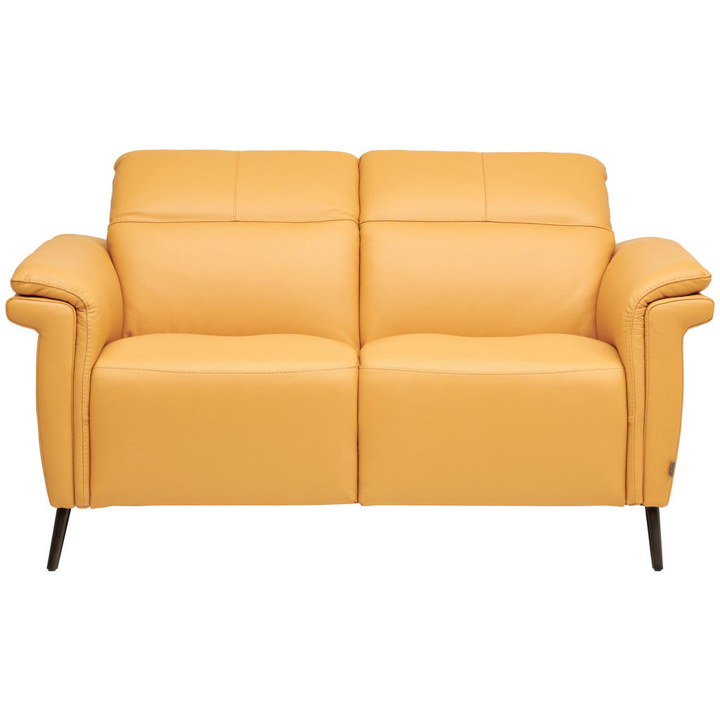 Belluti DVOJMIESTNA POHOVKA, kari žltá, pravá koža.