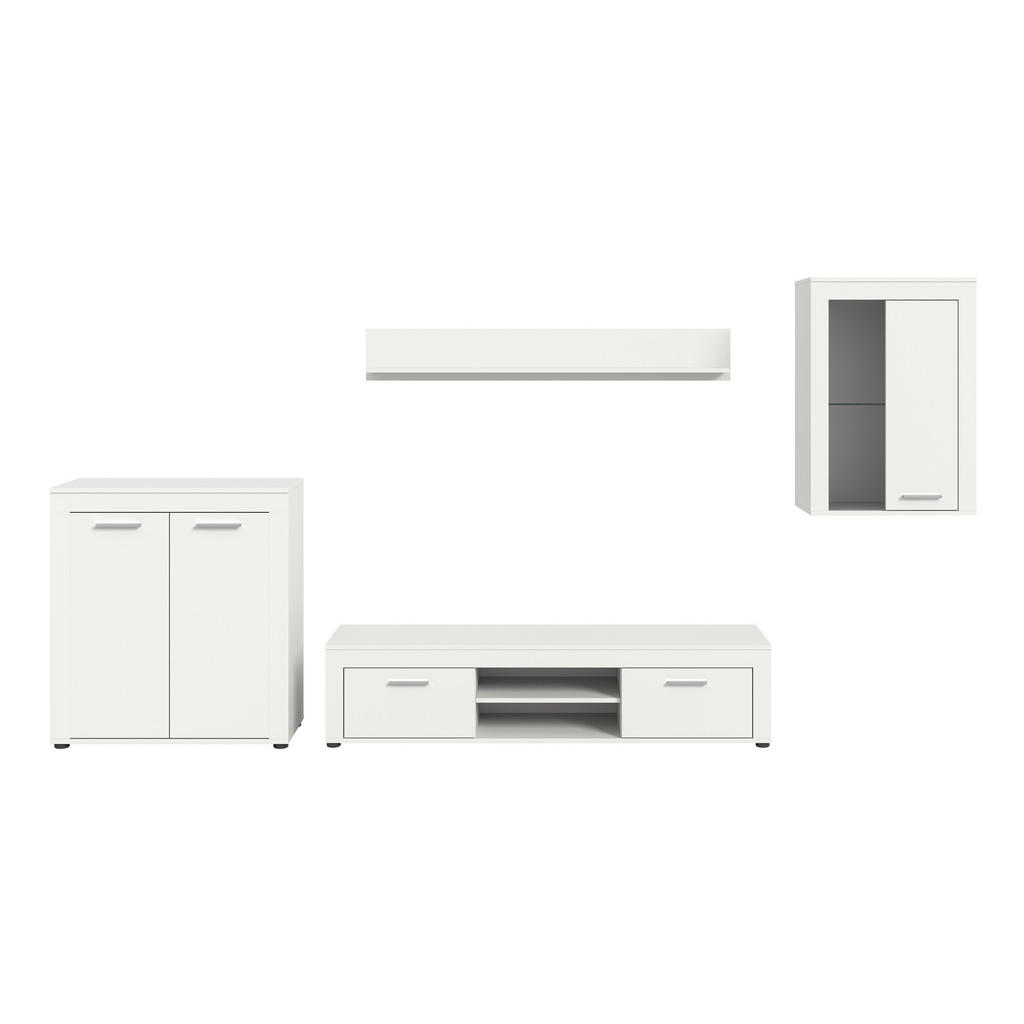 MID.YOU OBÝVACIA STENA, biela.