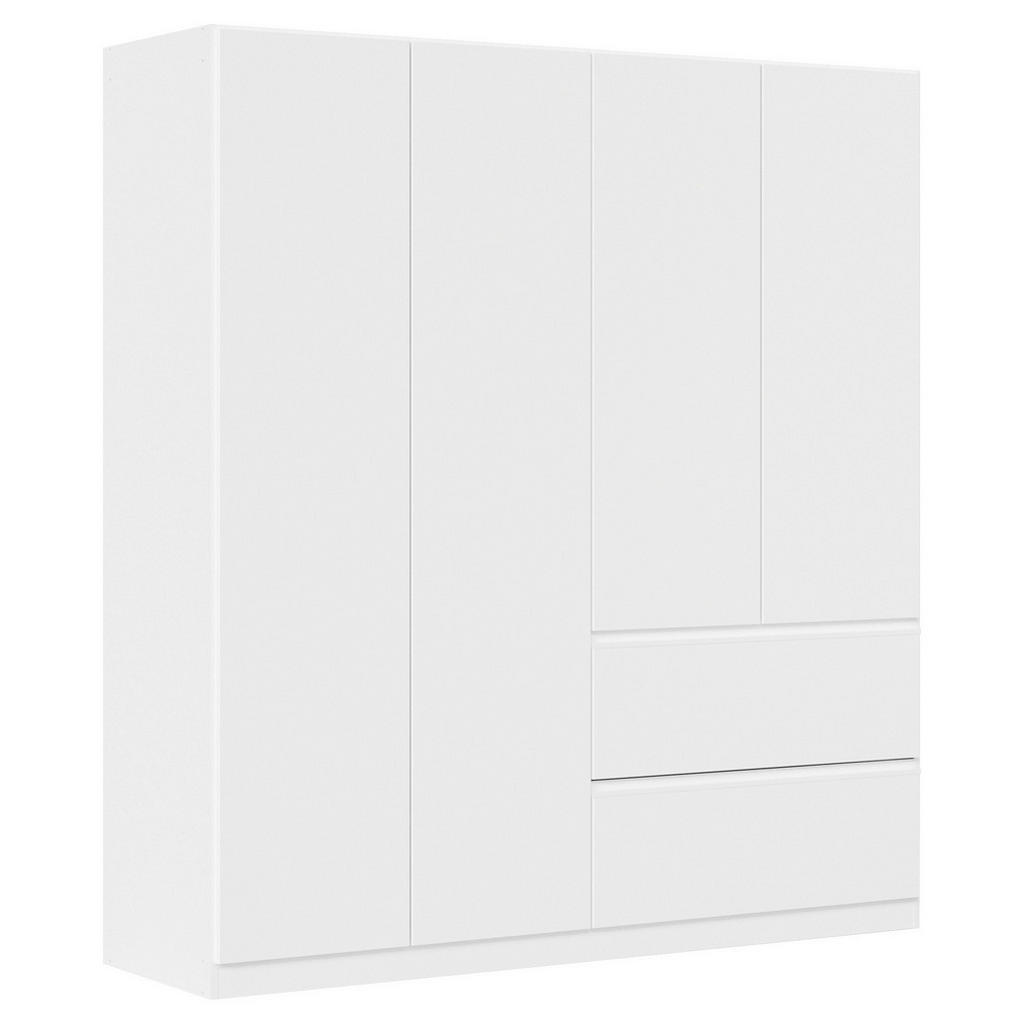 Rauch Möbel SKRIŇA S OTOČNÝMI DVERAMI, biela,.