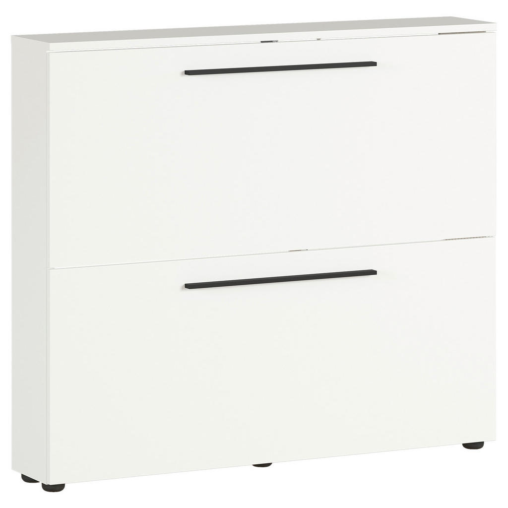 VÝKLOPNÁ SKRINKA NA TOPÁNKY, biela, 100/85/19 cm.