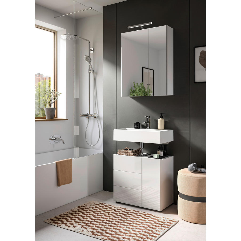 MID.YOU KÚPEĽŇA biela, biela s vysokým leskom.