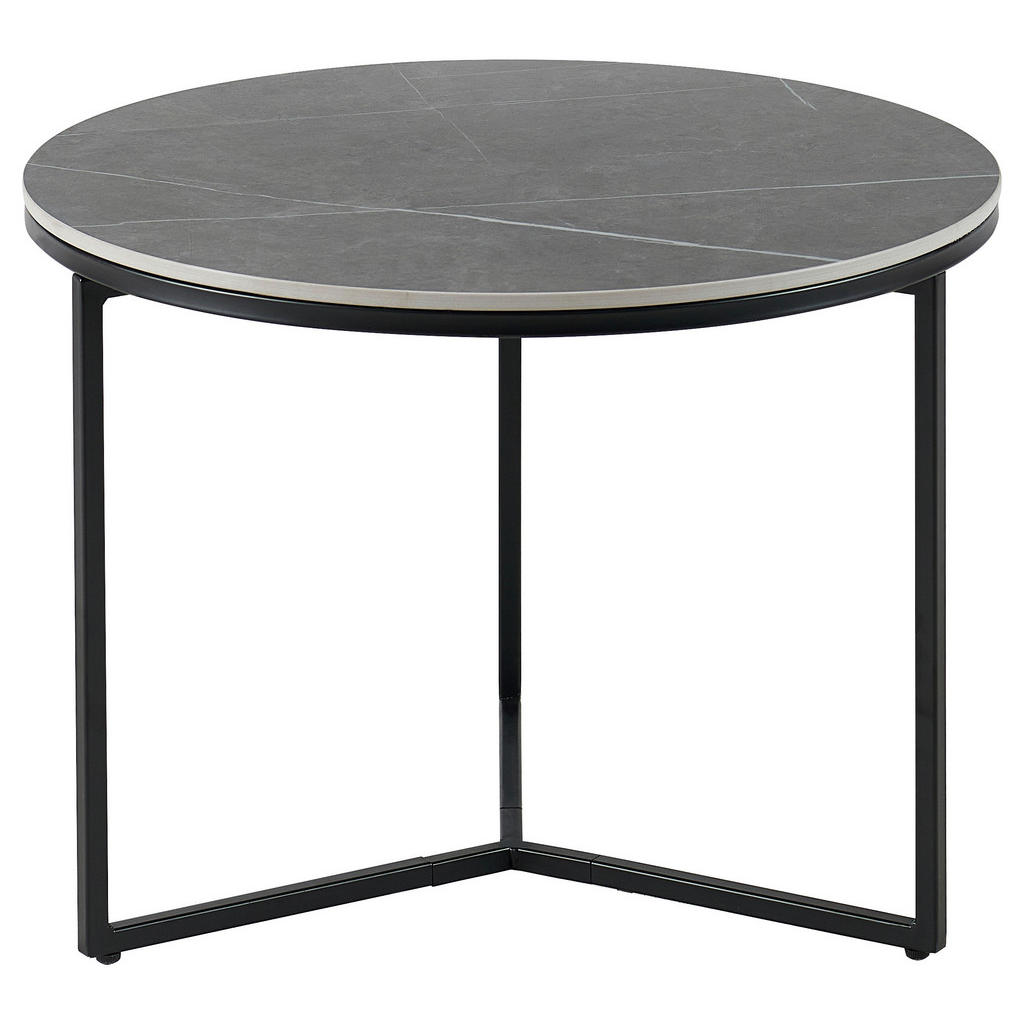 Livetastic PRÍRUČNÝ STOLÍK, sivá, čierna.