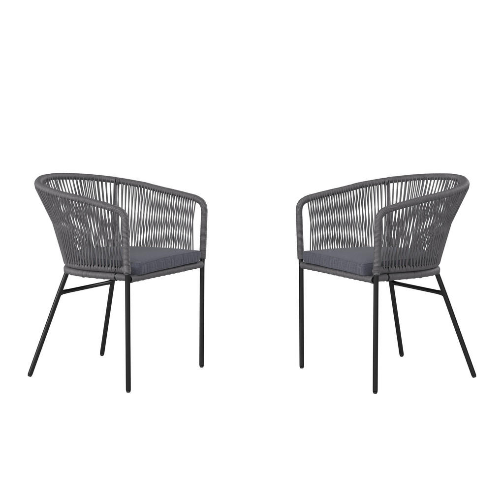 Ambia Garden SADA ZÁHRADNÝCH KRESIEL, kov, textil.