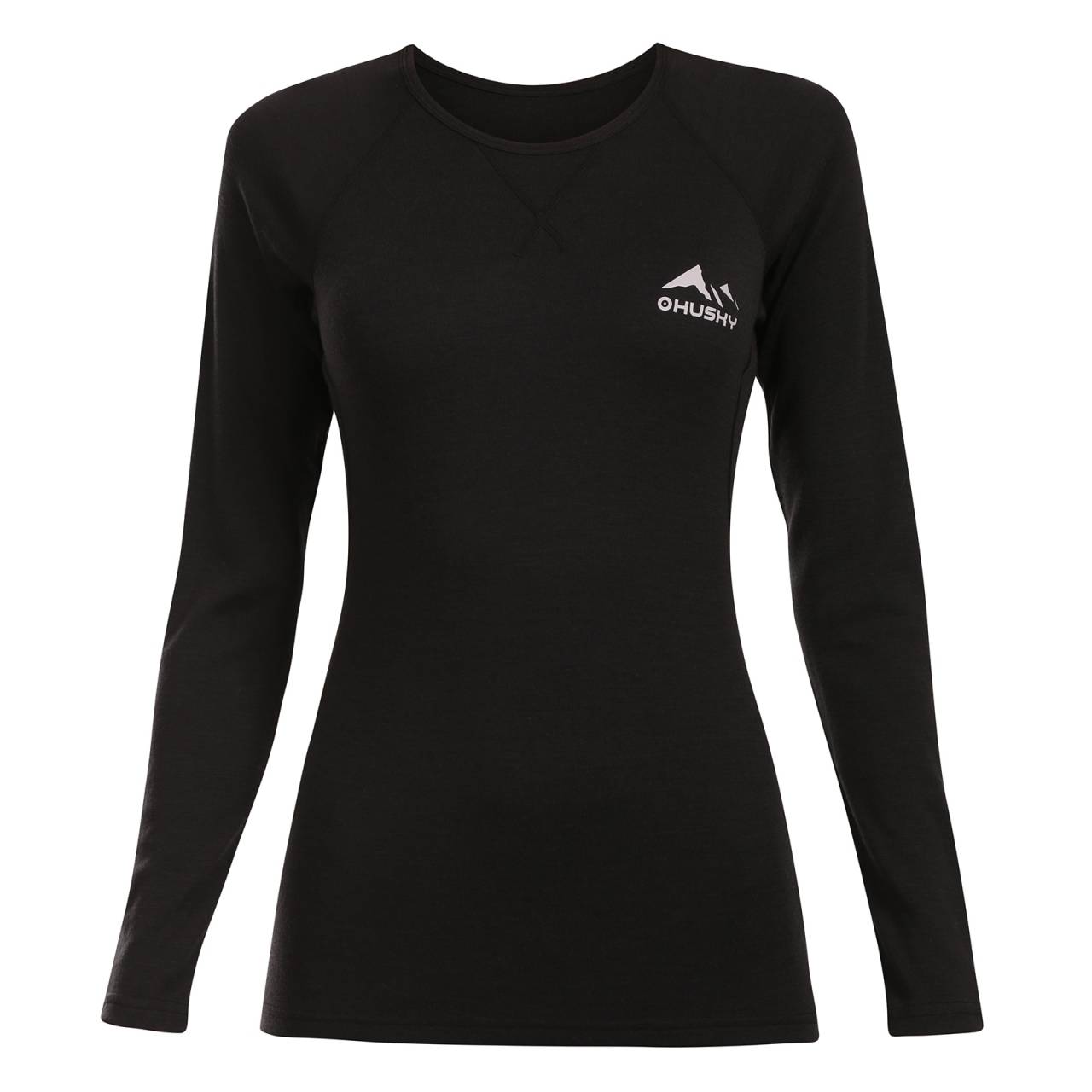 Damské termo tričko HUSKY MERTEE merino čierné (HT0-0975) M.