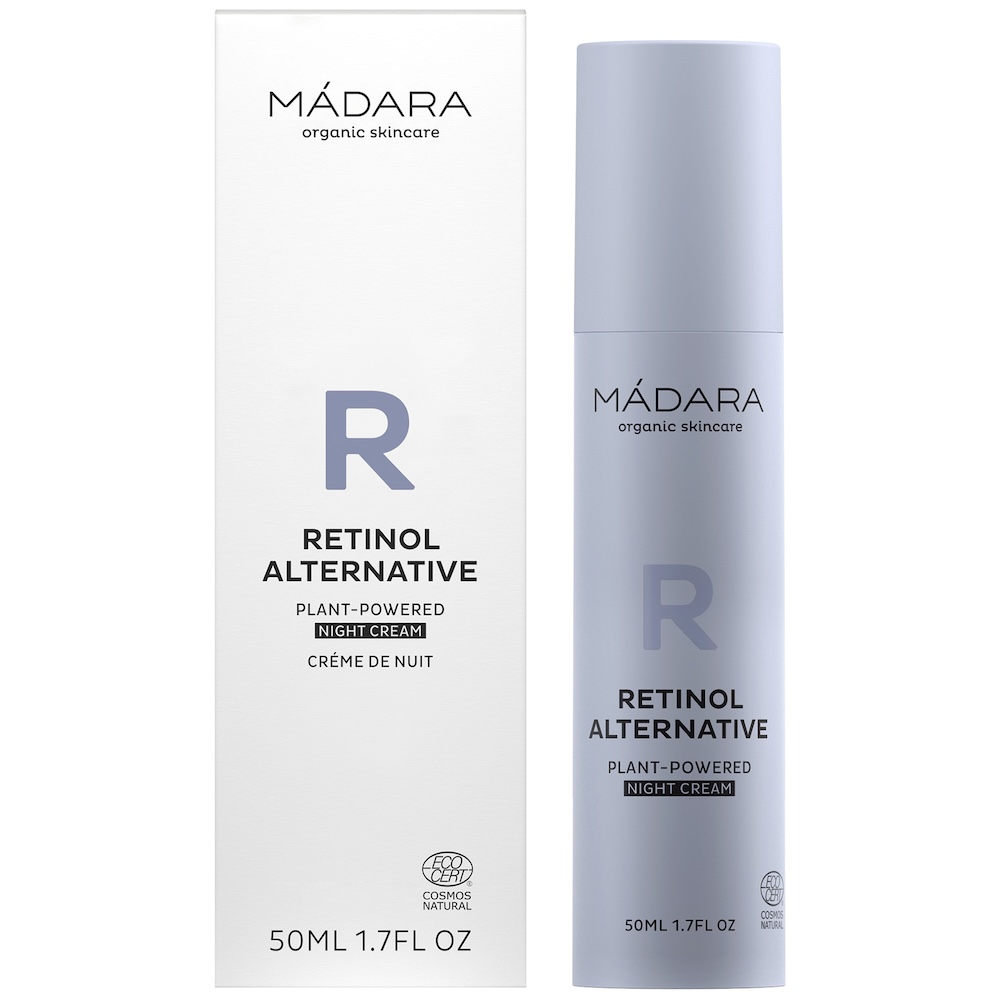 MÁDARA RETINOL ALTERNATIVE Rastlinný nočný krém.