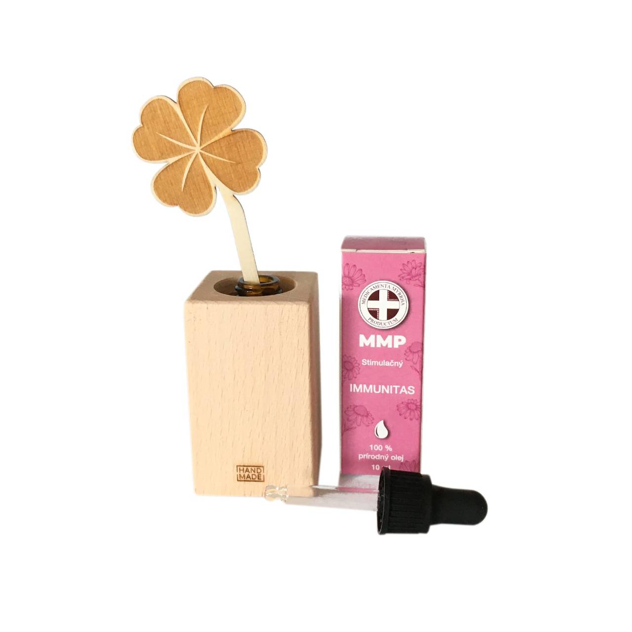 MMP dezinfekcia interiéru - STOP Chrípka+IMMUNITAS olej + difúzer.