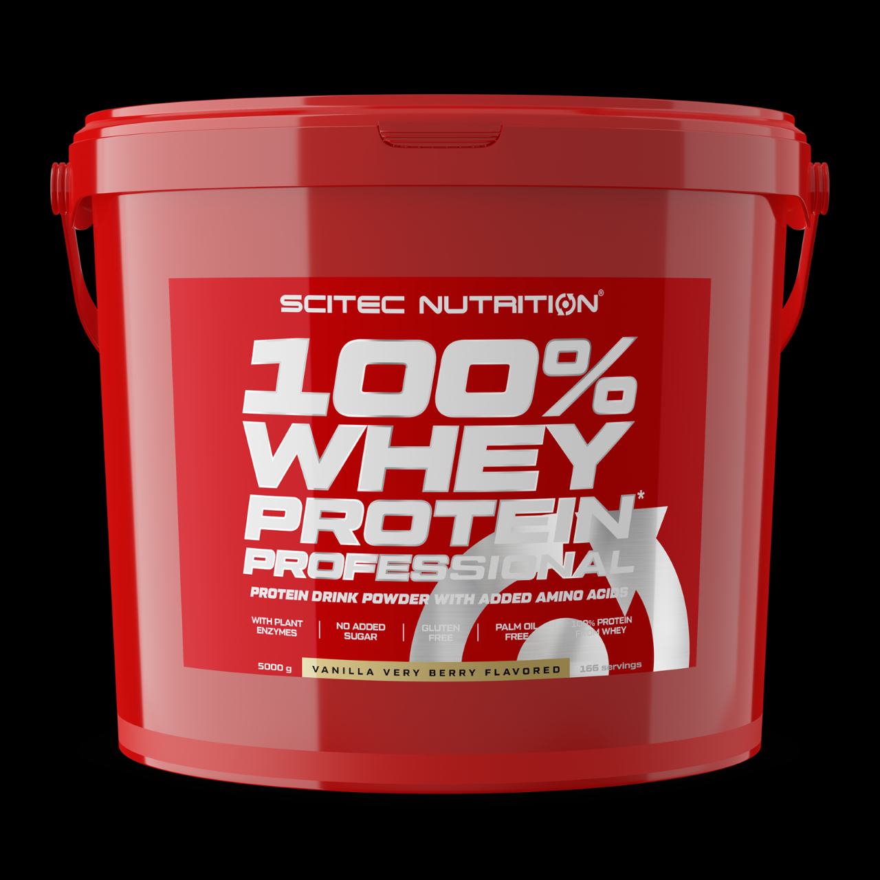 Scitec Nutrition 100% Whey Protein Professional vanilka very berry.