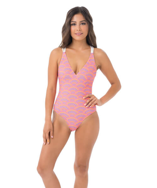 Dámske jednodielne plavky 69SLAM BOHO TALLY (YMSBOH-PA) L.