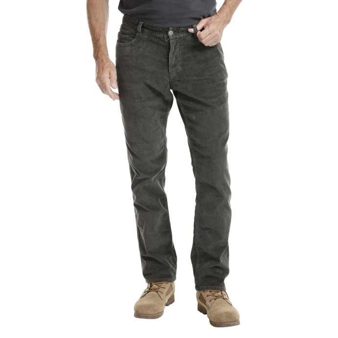 Bushman Corduroy trousers Helmet dark green 38P.