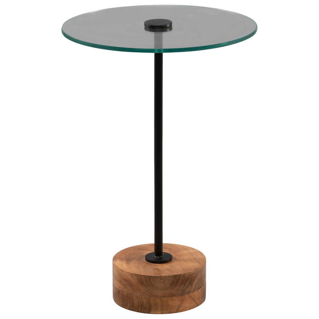 PRÍRUČNÝ STOLÍK, akácia, čierna, farba akácie.