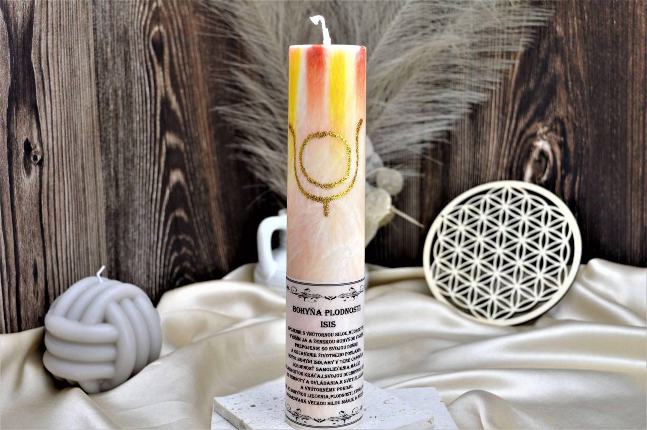 BOHYŇA PLODNOSTI ISIS 22cm - Prepojenie so svojou Dušou, Životné poslanie, Vnútorná Sila, Samoliečenie, Uzdravenie vnútornej Ženy Spojenie s vnútornou silou, múdrosťou – vyšším JA a Ženskou Bohyňou v sebe.