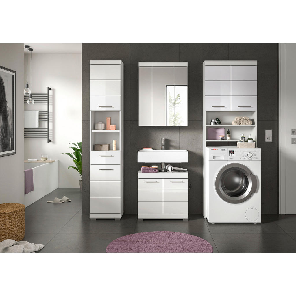 MID.YOU KÚPEĽŇA biela s vysokým leskom.