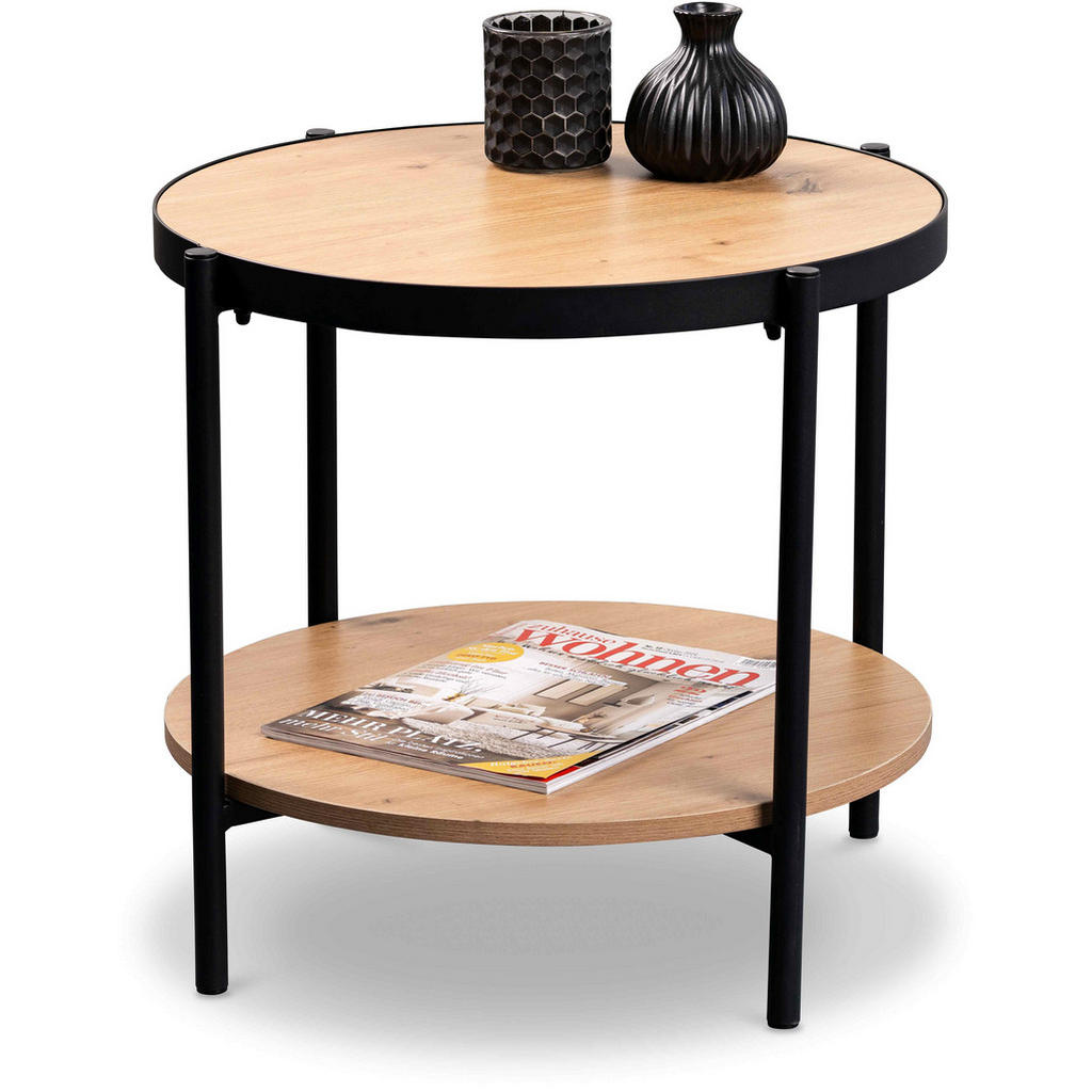 Xora PRÍRUČNÝ STOLÍK, dub artisan.