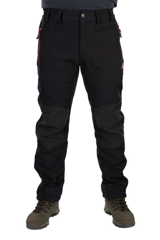 Fox rage nohavice pro series soft shell trousers - l.
 Vlastnosti: •Veľmi odolné funkčné soft shell nohavice •Nová farebná schéma Pro Series Storm šedá/Chilli červená •Zosílené panely na kolenách av sede •Hrejivá mäkká podšívka zlepšuje komfort •Očká na opasok •Pružný pás pre väčší komfort •4 vrecká na zips •Manžety na členkoch na slučku a háčik zips •Perfektne ladí s novou mikinou Pro Series Hood •Vonkajší materiál: 95% Polyester, 5% Elastan, podšívka: 100% Polyester