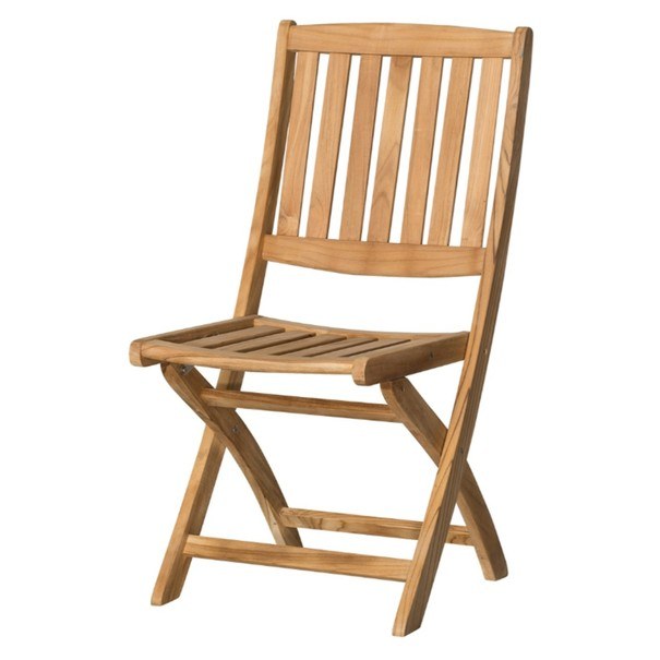 Sconto Skladacia stolička CAMBRIDGE 1 teakové drevo.
