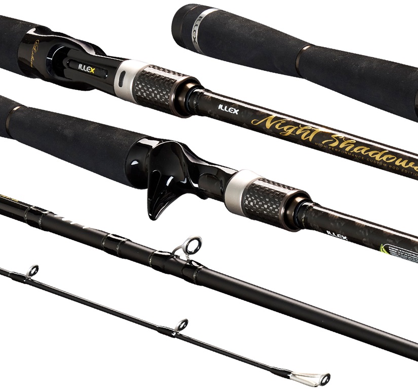 Illex prút night shadows b mh-h vertical 2 m 14-45 g 1+1 diel.
 Rukoväť je doplnená o príjemný EVA materiál.