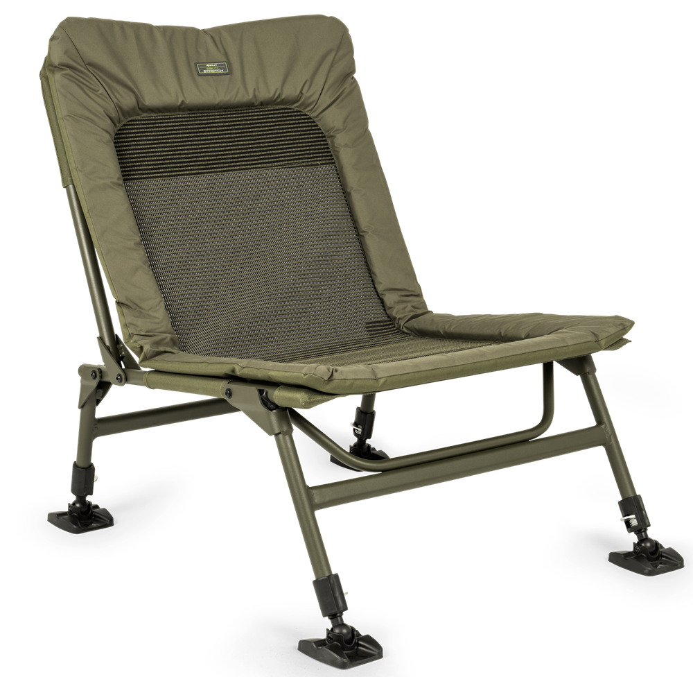 Korum kreslo supa lite stretch wide.
 Rám je stále vyrobený z materiálu Aeronium, špeciálnej horčíkovej zliatiny, ktorá je mimoriadne ľahká a pevná.
   
 Vlastnosti: 
 •Rozmery: 56 x 42 x 31 cm (s možnosťou rozšírenia na 49 cm) •Hmotnosť: 3,1 kg •Materiály: polyester, TPEE, horčíková zliatina