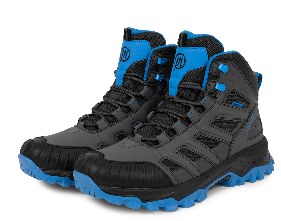 Preston innovations topánky df ultra all terrain boots - 44.
   
 Vlastnosti: •Priedušná membrána – komfort v každom počasí •Robustná terénna podrážka – istý grip na všetkých typoch povrchu •Polstrovaná opora členku – maximálne pohodlie pri dlhšom nosení •Šnurovací dizajn – pevné a presné utiahnutie •Zosilnenie v namáhaných miestach – vyššia odolnosť a dlhá životnosť