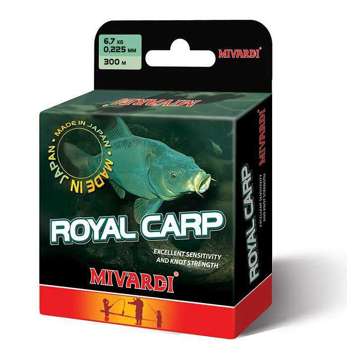 Mivardi vlasec royal carp brown 5000 m-priemer 0,255 mm / nosnosť 8,3 kg.