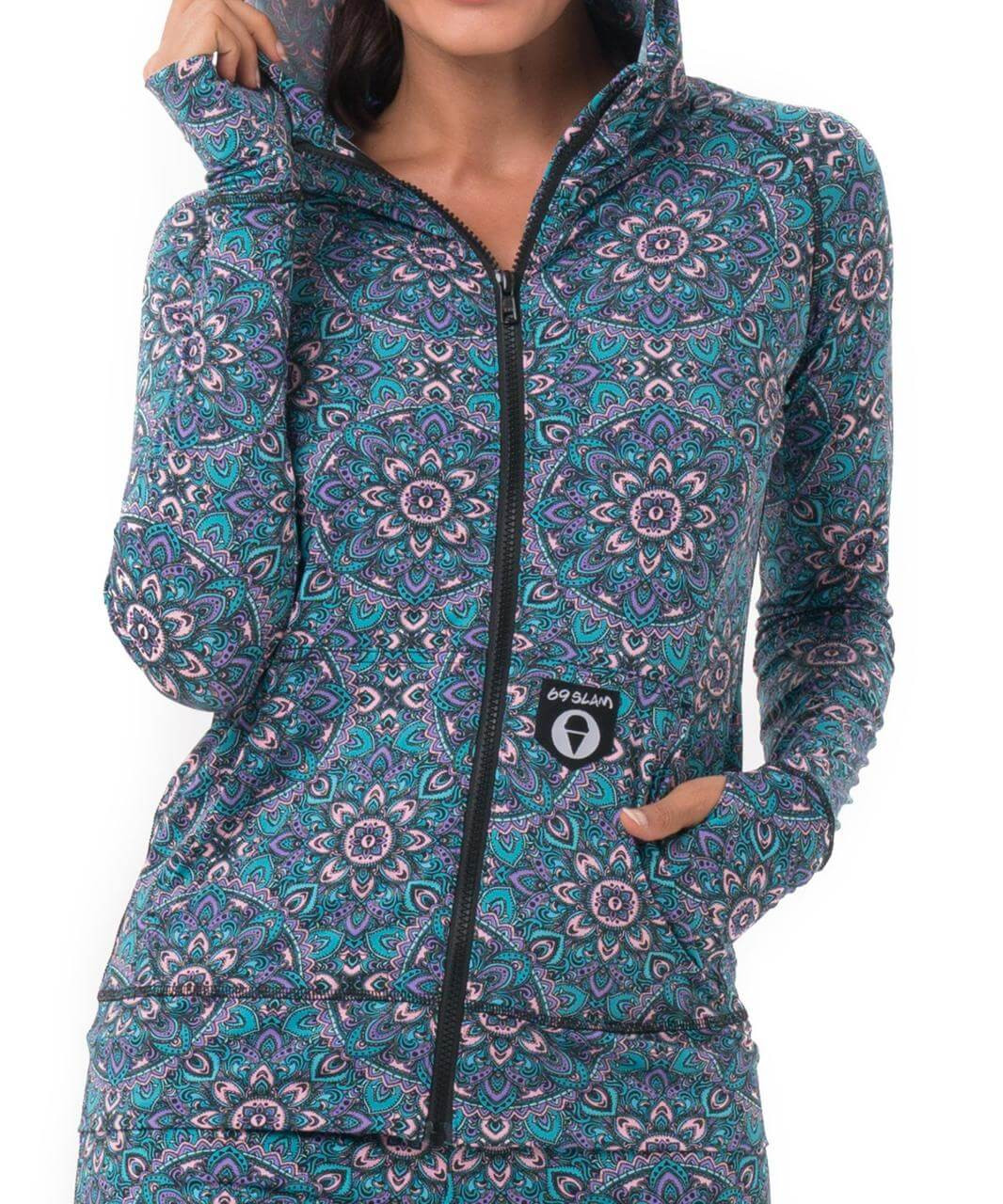 Dámska mikina 69SLAM PASTEL MANDALA (GRHMAN-PO) XL.