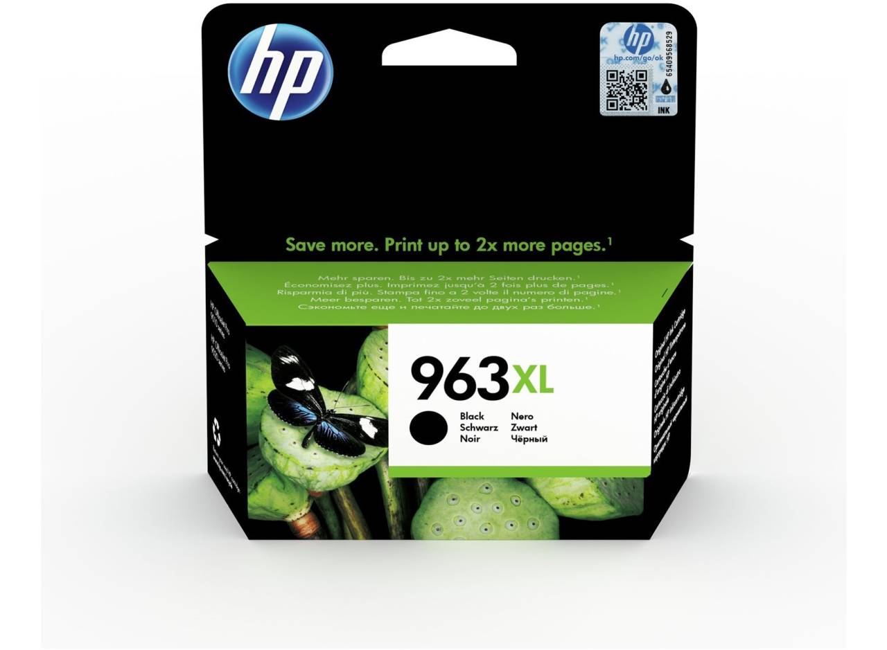 HP 963XL 3JA30AE čierna (black) originálna cartridge.
Originálna cartridge = záruka priamo od výrobcu tlačiarne
100 % použitie v tlačiarni - spoľahlivá a bezproblémová tlač
Použitím originálnej náplne predlžujete životnosť tlačiarne
Overená špičková kvalita - jasný a čitateľný text, jemná grafika, kvalitnejšie obrázky
Použitie originálnej kazety ponúka rýchly a vysoký výkon a pritom stabilné výsledky = EFEKTÍVNA TLAČ
Jednoduchá inštalácia a údržba
Zabezpečujeme bezplatnú recykláciu originálnych náplní
Garancia Vašej spokojnosti s použitím našej originálnej náplne

Kód výrobcu: 3JA30AE